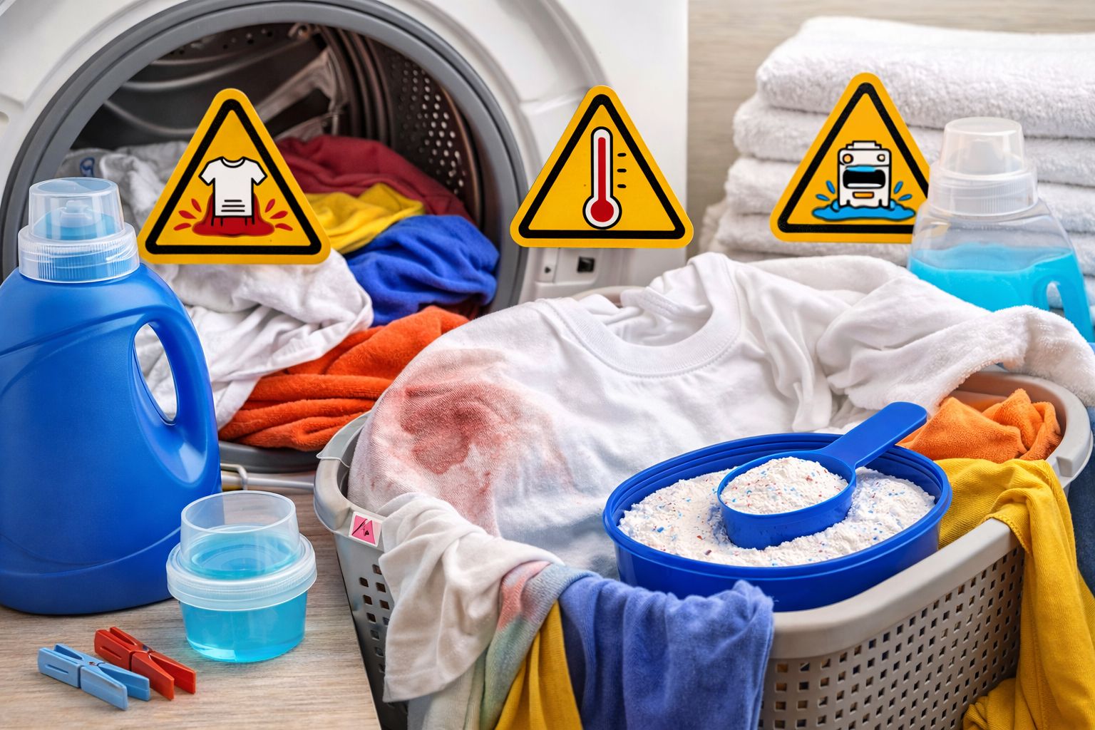 Nejčastější chyby při praní, které ničí vaše oblečení