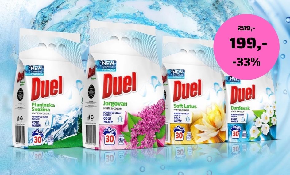 Duel prací prášek