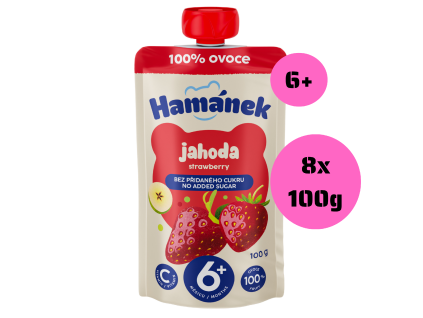 Hamánek Jahoda 8x100g