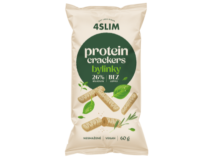 4Slim Protein Crackers Bylinky 60 g