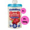 Hamnek kapsička Jahoda s tvarohem 8x100g