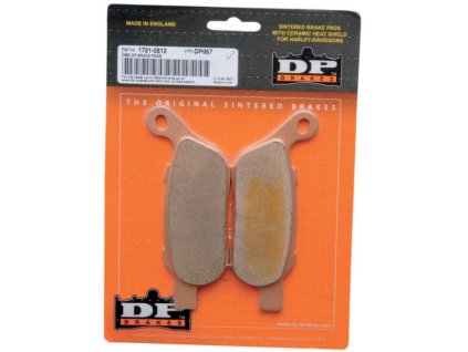 1721 0812 42298 08 sintrovane zadni brzdove desticky pro harley davidson dyna softail od roku 2008 42298 08 sintered rear brake pads for harley davidson 08 later softail dyna models by dp brakes 42298 08 800x600