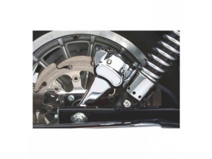 Zadní chromovaný brzdič pro 00-05 Dyna modely