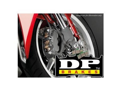 Přední brzdové destičky DP pro 01-17 GL1800 a 13-15 F6B