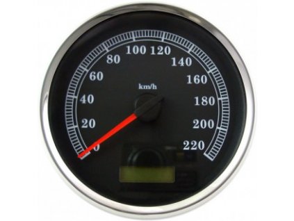 5" Tachometr pro 04-13 FLHR a FXST/FLST a FXDWG modely v KM/H