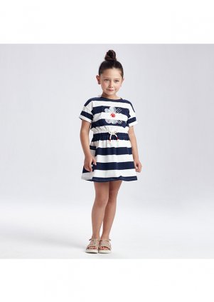 Pruhované šatičky s kytičkou, Ink