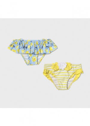 Plavky set 2 ks, Yellow