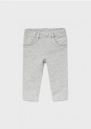 Bavlněné kalhoty Slim Fit, Silver