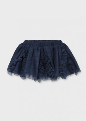 Tulle skirt for baby girl, Ink