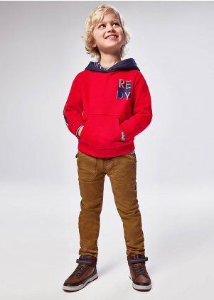 Joggers with pockets for boy, Nogal