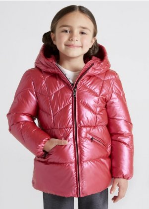 Metalická zimní bunda, Raspberry