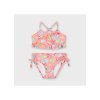 Dvoudílné bikiny s mořským vzorem, Flamingo