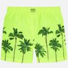 Koupací šortky s palmami, Orange