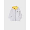 Reversible windbreaker jacket baby boy, Cement