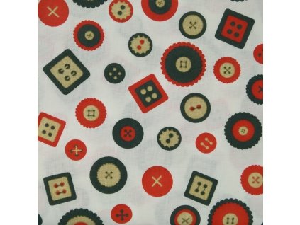 B Knoflíky na bílé