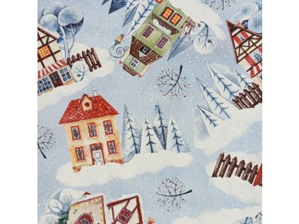 B Zasněžené městečko