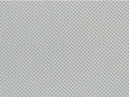 Bavlněná látka Puntíček mentolový 2 mm bílé