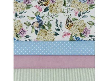 B Motýli na květech