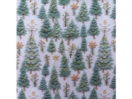 B Stromečky vyšívané