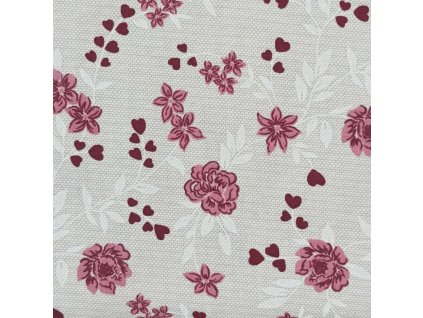 B Kytičky na režném efektu