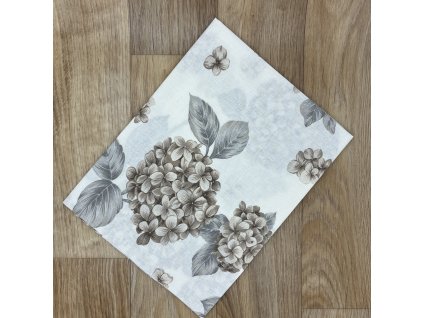 Obdélník Hortenzie béžová