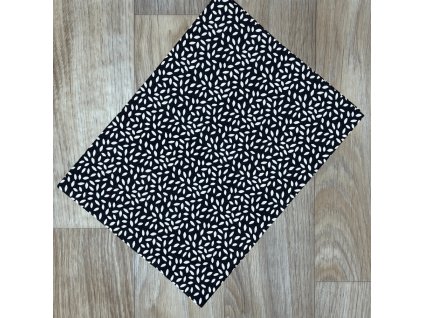 O Bílá rýže na tmavě modré