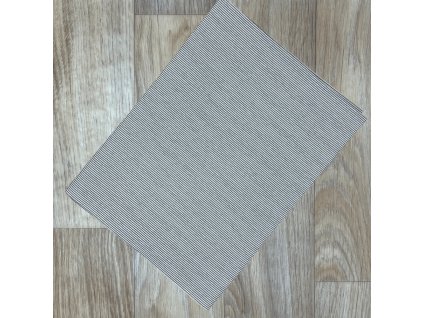 O Proužek šedý tenký