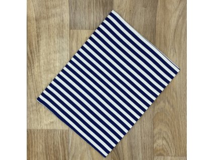 Obdélník Proužek ve stylu modrotisku