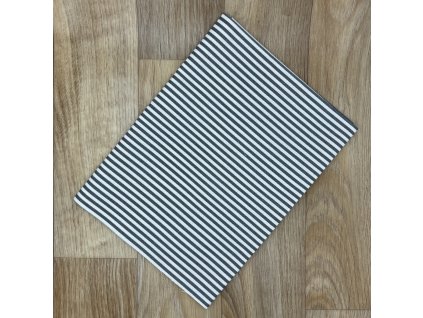 Obdélník Proužek tmavě šedý