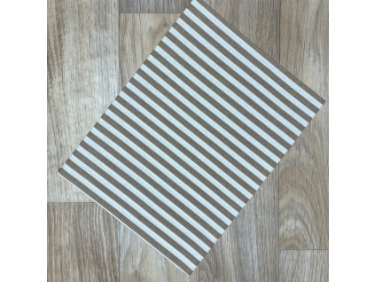 O Proužek béžový