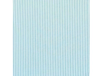 B Proužek světle modrý 2mm na bílé