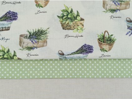 Balíček látek Provensálské bylinky