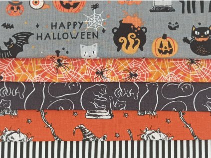 Balíček látek Halloween