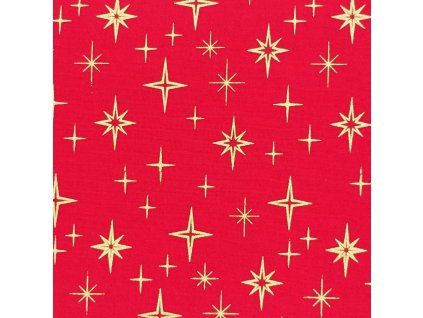B Zlaté hvězdy na červené
