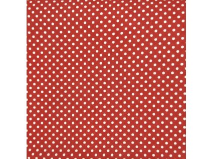 B Puntíček bílý na červené