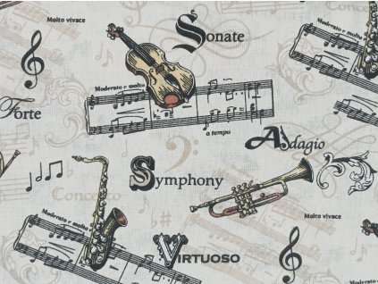 Bavlněná látka Virtuoso