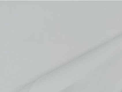 Bavlněná látka UNI bílá