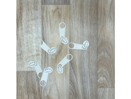 G Jezdec k zipu 3mm vanilka