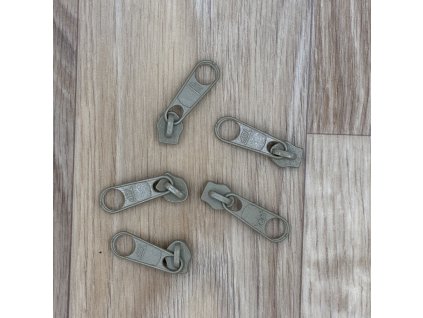 Jezdec k zipu 5mm přírodní