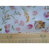Bavlněná látka Zajíčci velikonoční - digitální tisk