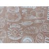 Dekorační látka Pečivo