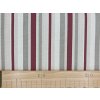 Bavlněná látka Pruhy na režném efektu