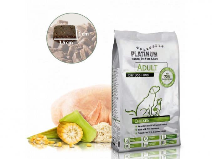 Platinum Natural Adult Chicken 5 kg granulecatalog item 19201 img 15911697687615