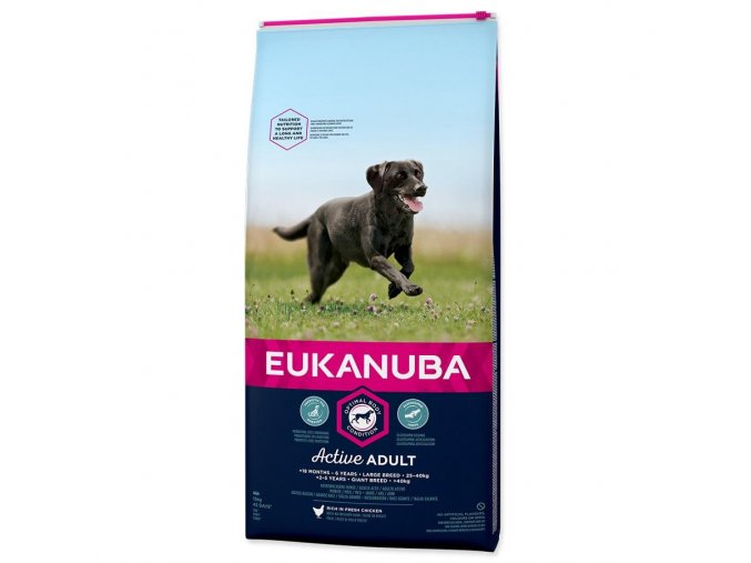 Eukanuba Adult Large Breed 15 kg pro dospělé psy velkých plemen