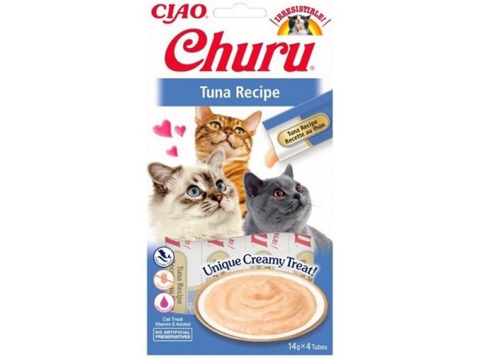 Churu Cat Tuna 4 x 14 g pyré pro kočky