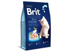 brit premium kitten, granule pro koťata