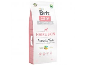 Brit Care Dog Hair & Skin Insect & Fish 12 kg na citlivou srst a kůži