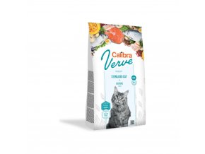 CCalibra Cat Verve GF Sterilised Herring 3,5 kg pro kastrované kočky