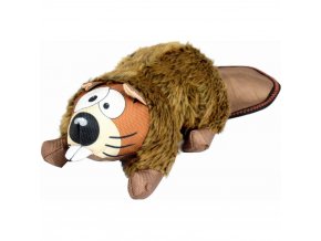 Zolux Hector Beaver plyš 24 cm plyšová hračka pro psy