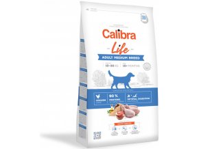 Calibra Dog Life Adult Medium Breed Chicken 12 kg